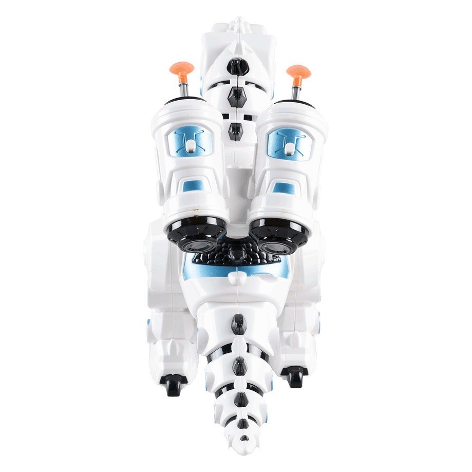 Smoke steam vapor action, Robot Toy Walking Dinosaur ” four darts included new