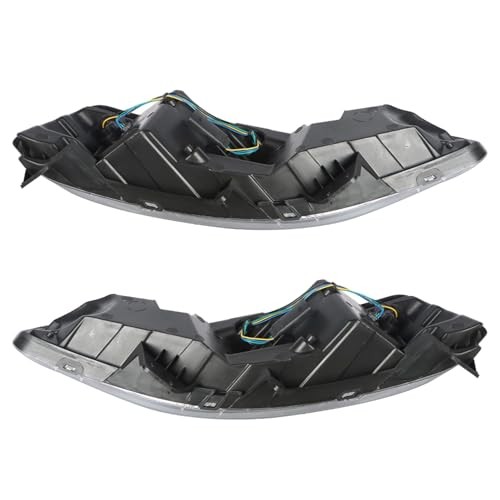 2-Pack Bumper Turn Signal Lights w/DRL Fog Lamps Assembly Left + Right