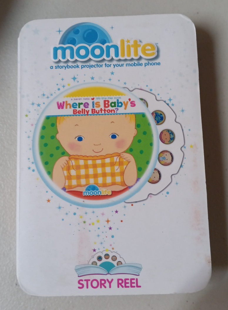 Moonlite – Where is Baby’s Belly Button Reel for Moonlite Story Projector (NEW)