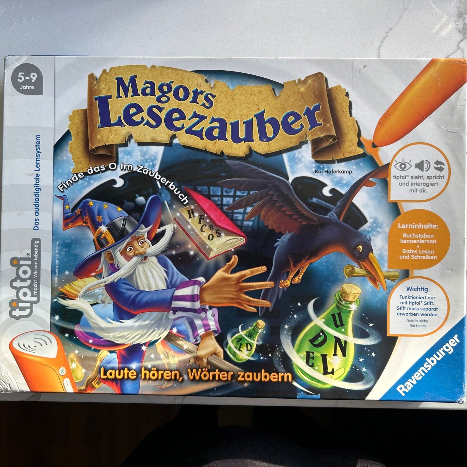 Tip Toy Spiel Magors Lesezauber (German)