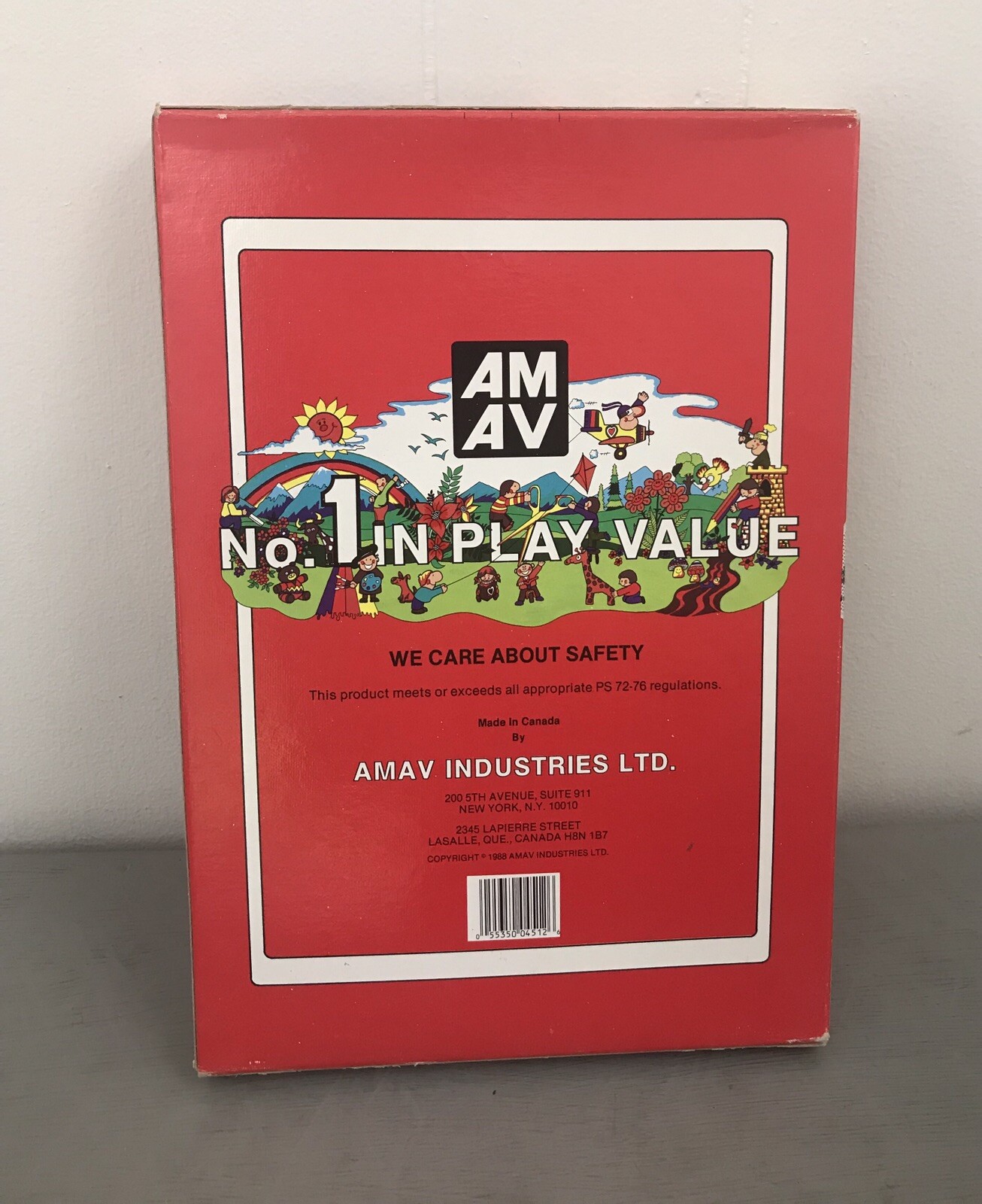 PEG BRIGHT 1988 AMAV #4512 VINTAGE NIB KIDS Great Creative Fun Ages 4-10 Years