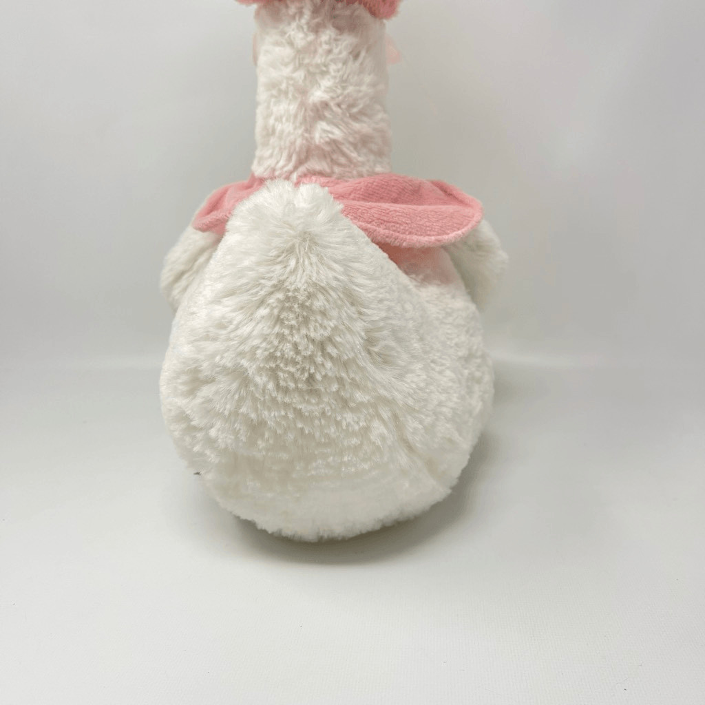 Cuddle Barn Mother Goose Read Along Talking Soft Plush Animatronic Toy Pink