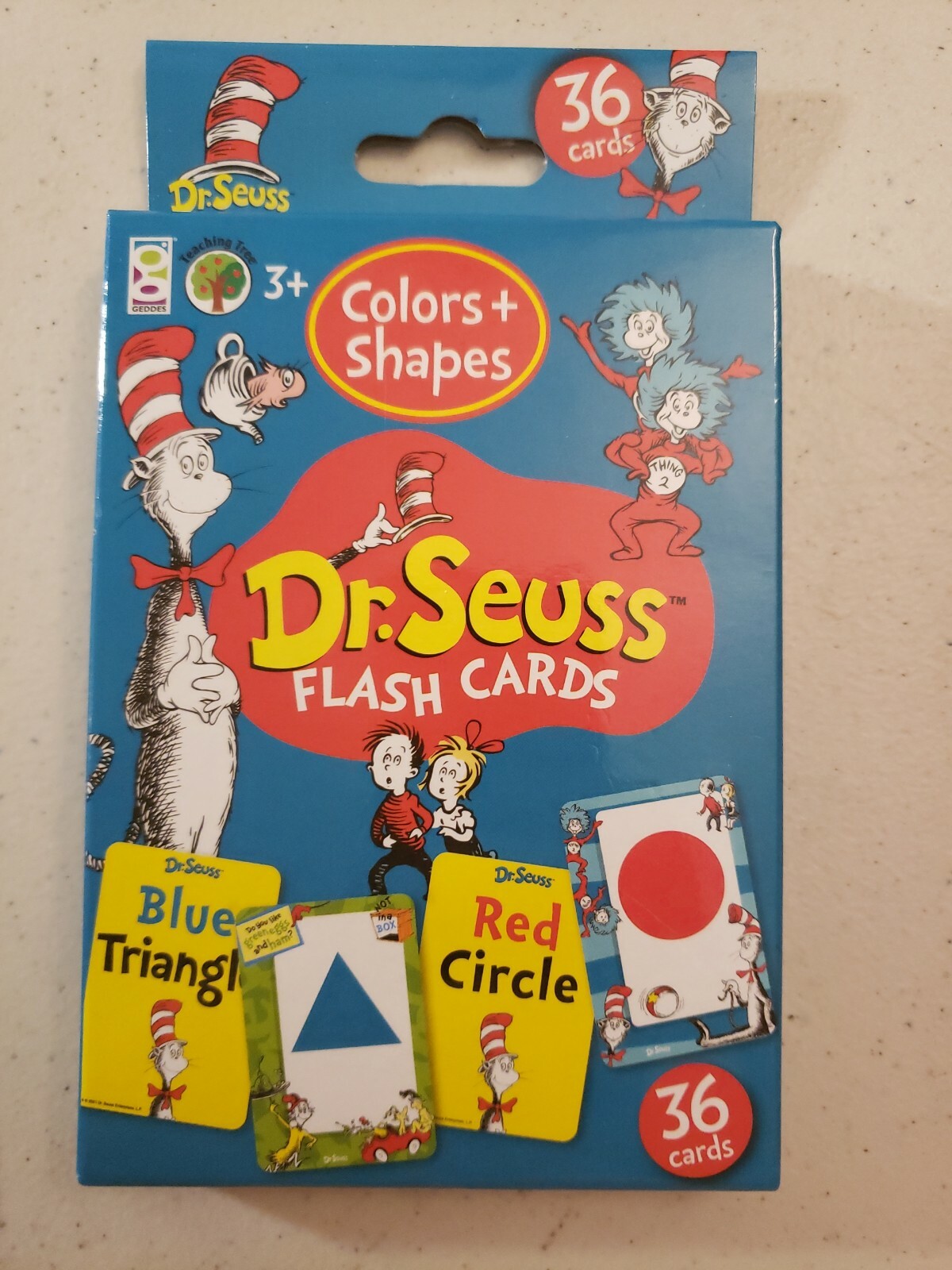 NIB Dr. Seuss Flash Card Lot NUMBERS ABC’s & WORDS COLORS & SHAPES
