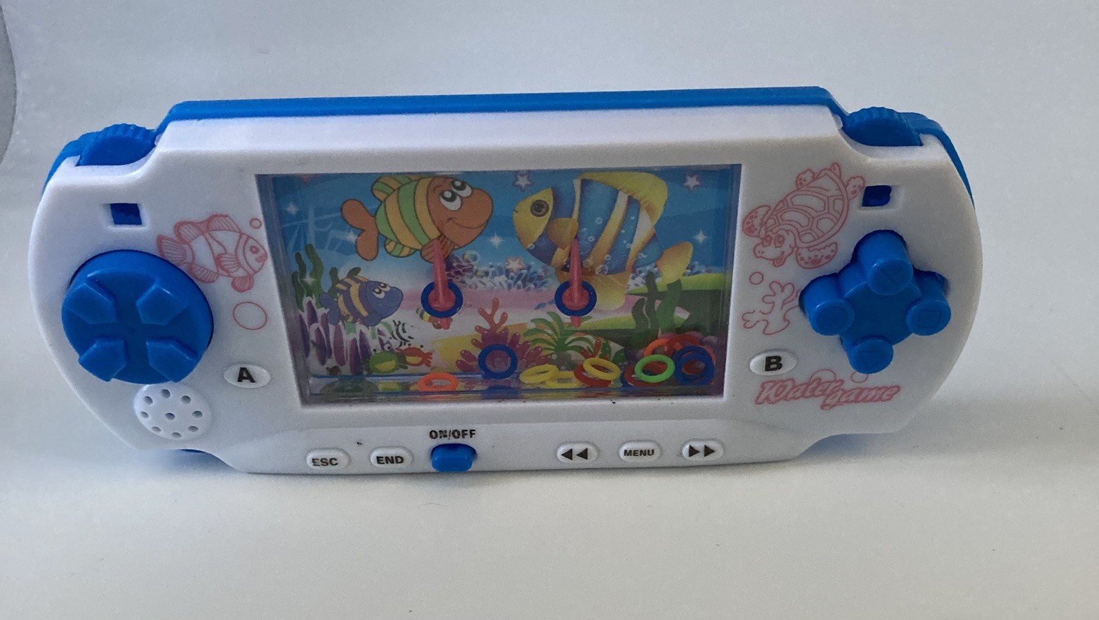 Handheld Water Ring Toss game Non Electronic Requires No Batteries,Stress Relief