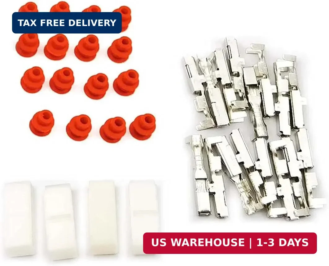 DEVMO 4pcs Ignition Coil Plug Connector Compatible with 2000-2010 Toyota Lexus C