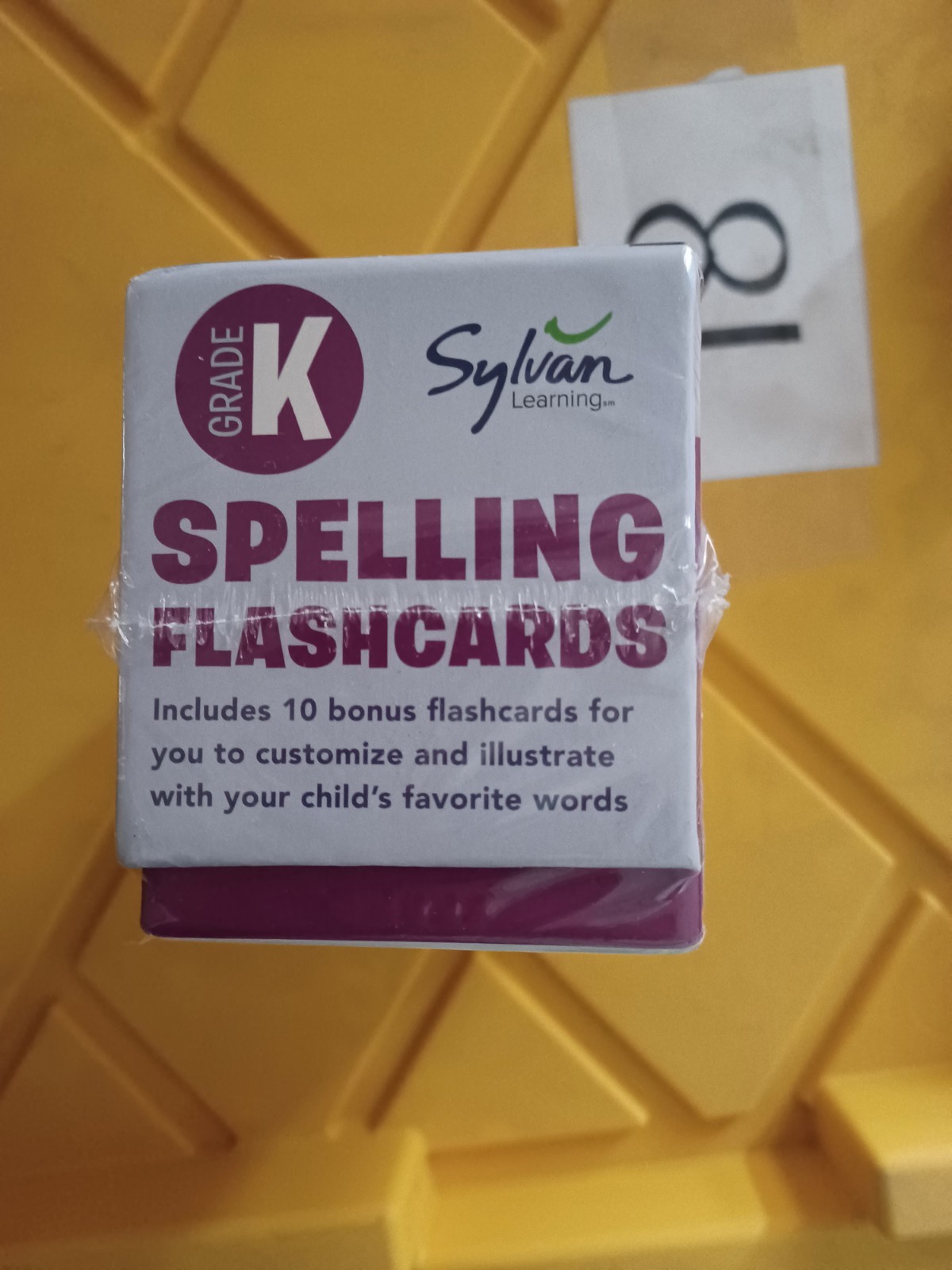 Sylvan Learning Spelling Flash Cards Grade K 240 Card Set