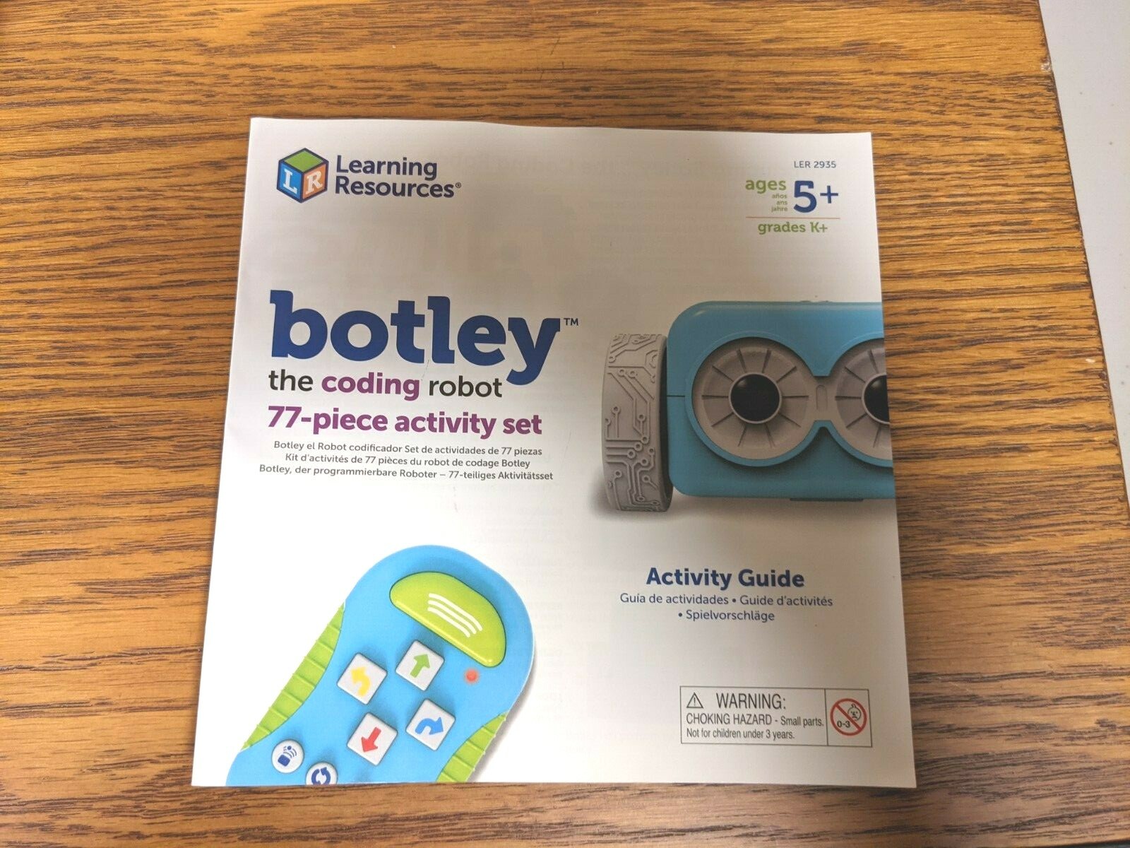 Learning Resources LER2935 Botley The Coding Robot Activity Set