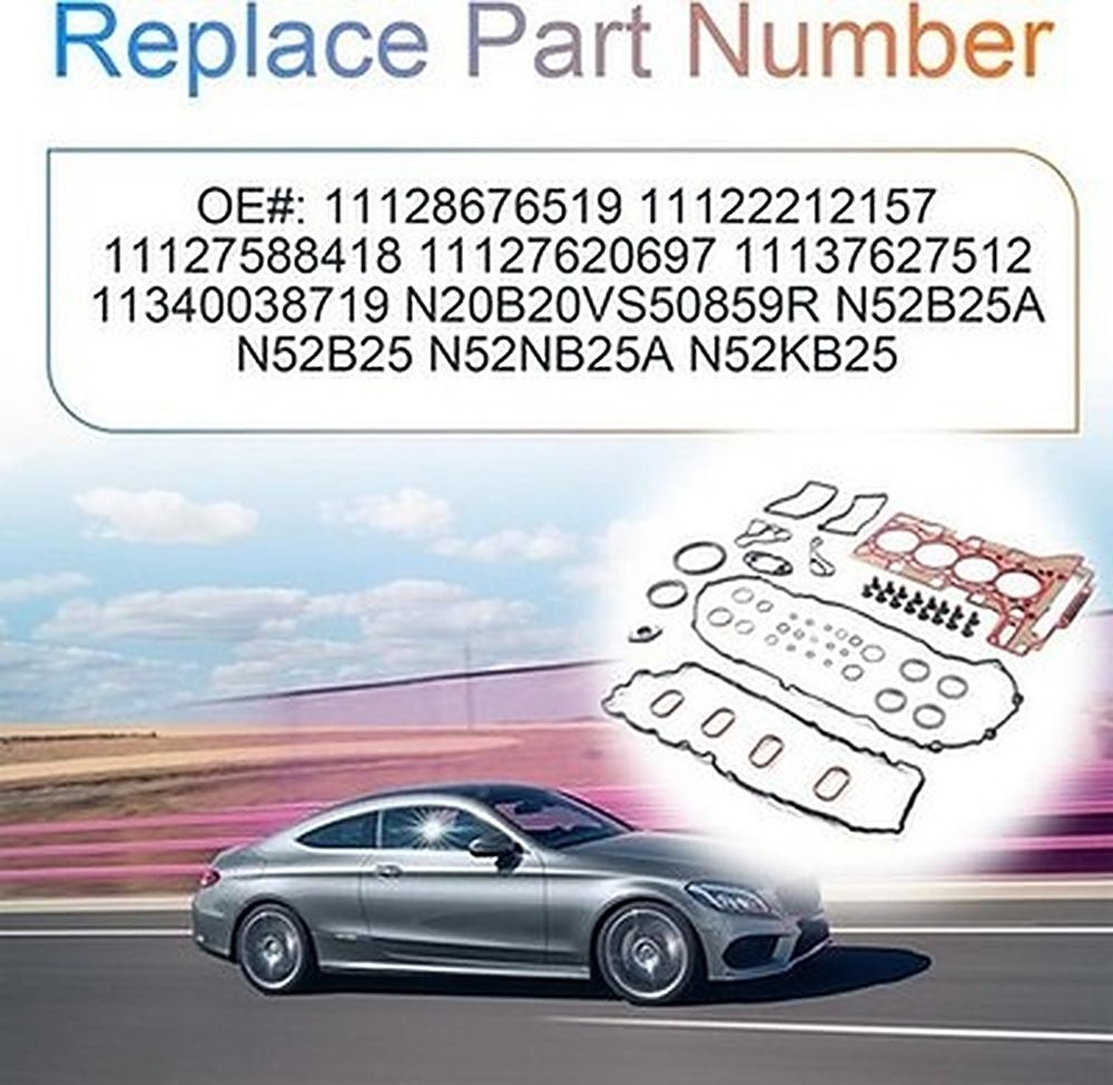 N20 N20B20 Cylinder Head Gasket Set BMW F10 F30 320i 520i X3 X4 #R040