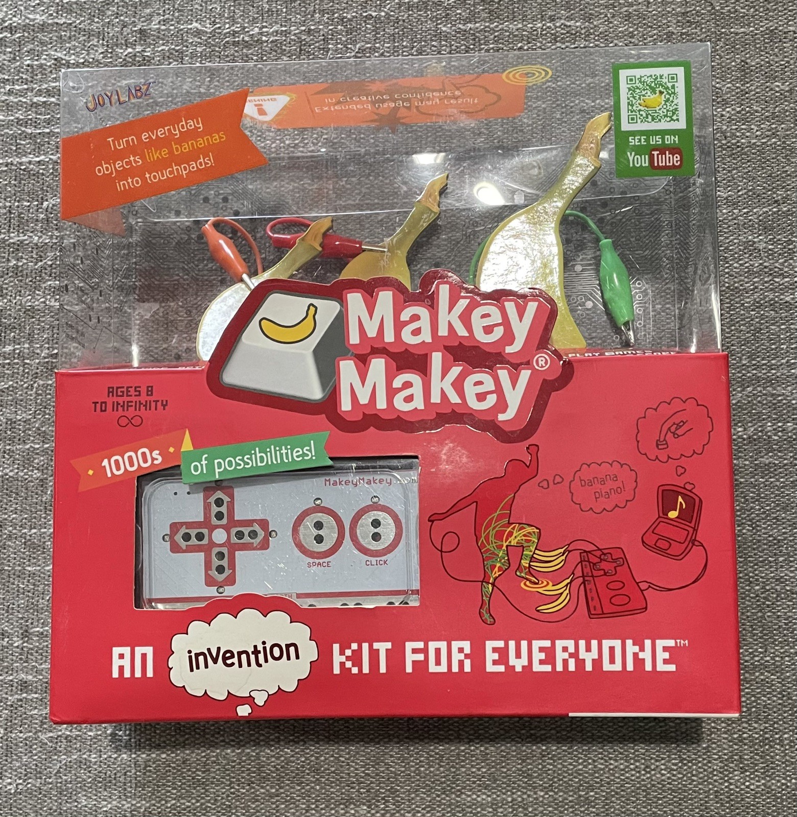 Makey Makey An Invention Kit For Everyone Bananas-TouchPads 2016 Joylabz Sealed