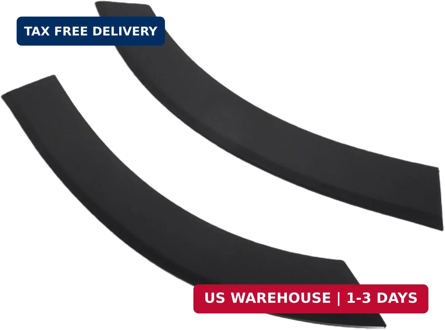 2PCS Rear Door Wheel Arch Molding Garnish Trim for Honda Passport (2019-2023) &