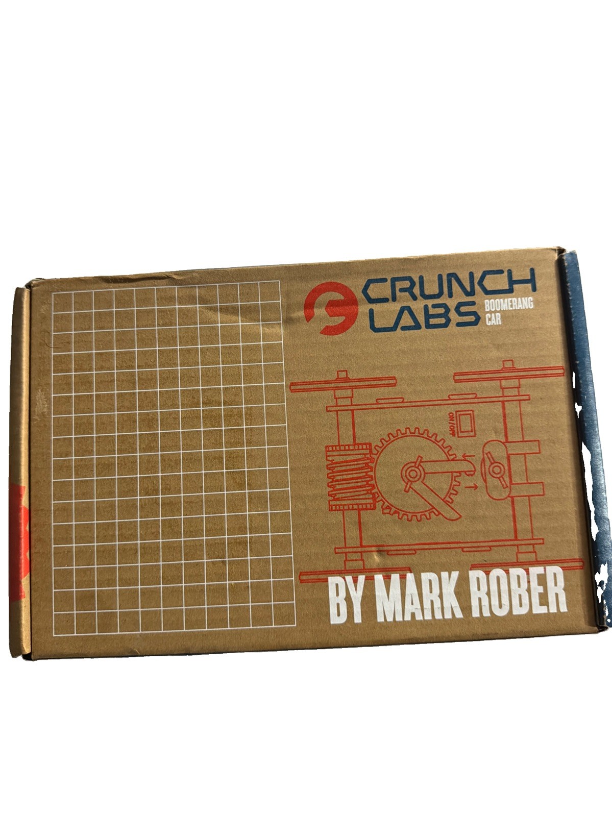CrunchLabs Boomerang Car by Mark Rober STEM Engineering Kit Complete in Original