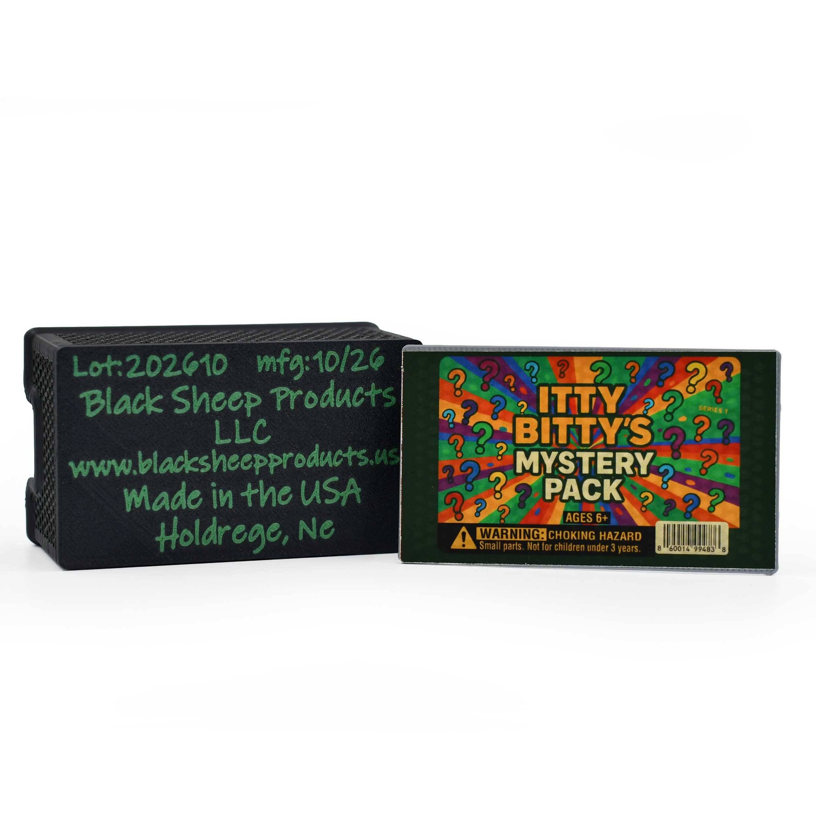 Itty Bitty’s Mystery Pack | Case of 10 3D Printed Random Itty Bitty Figurines |