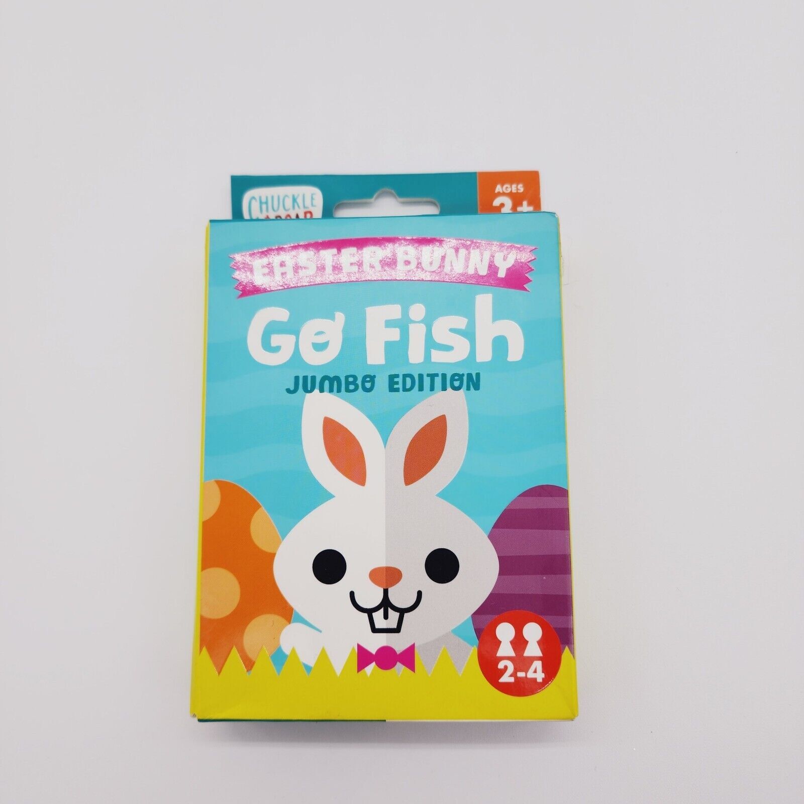 2 Packs Chuckle & Roar Easter Bunny “Go Fish” Jumbo Edition NEW