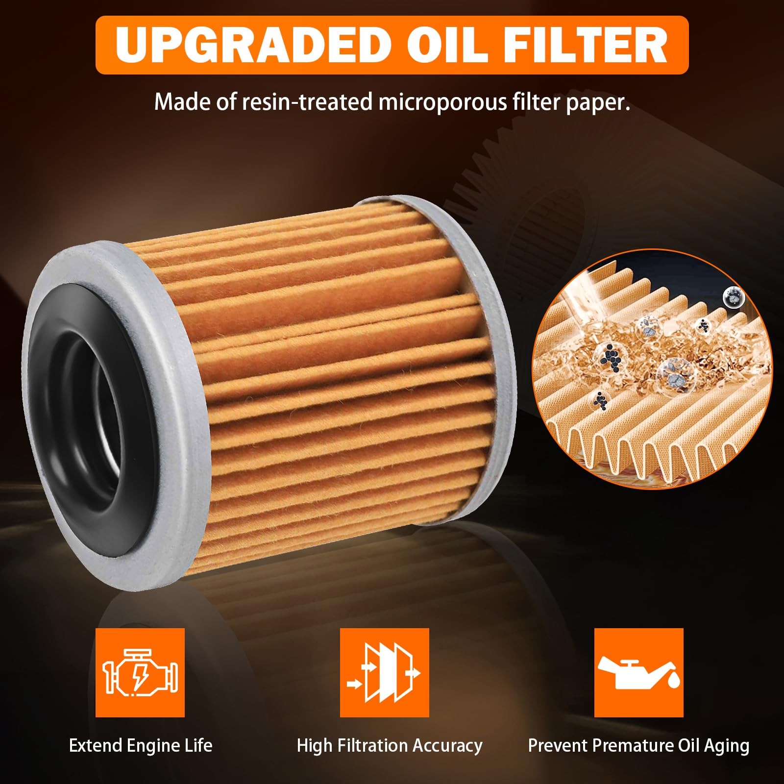 JF011E RE0F10A CVT Transmission Filter Kit with Oil Cooler Filter & Pan Gasket