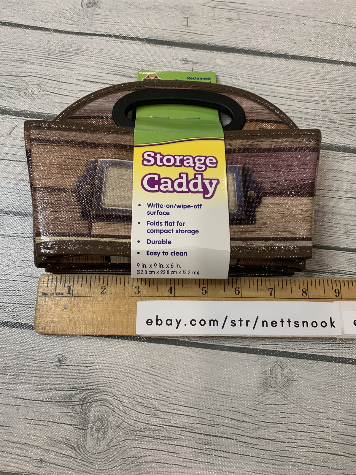 New Teacher Created Resources Reclaimed Wood Design Storage Caddy Classroom