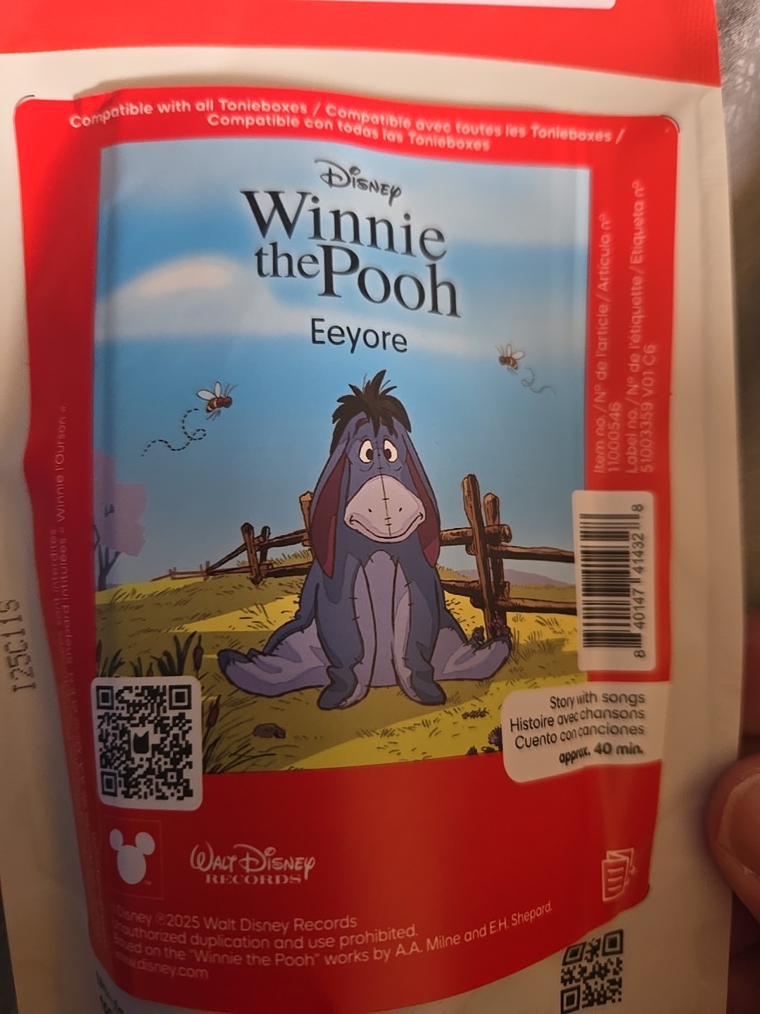 Tonies Disney Eeyore : From Winnie The Pooh