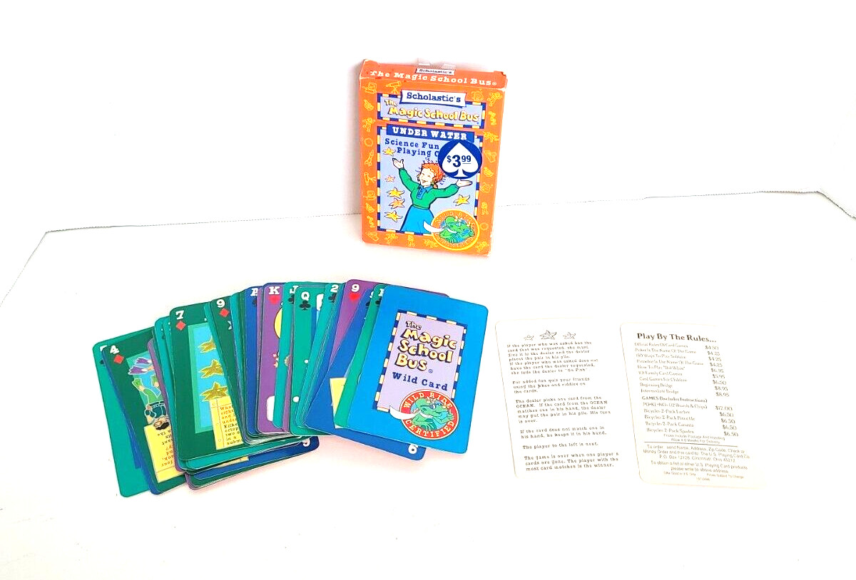 Scholastic The Magic School Bus Underwater Science And Fun Fun Facts Playing…
