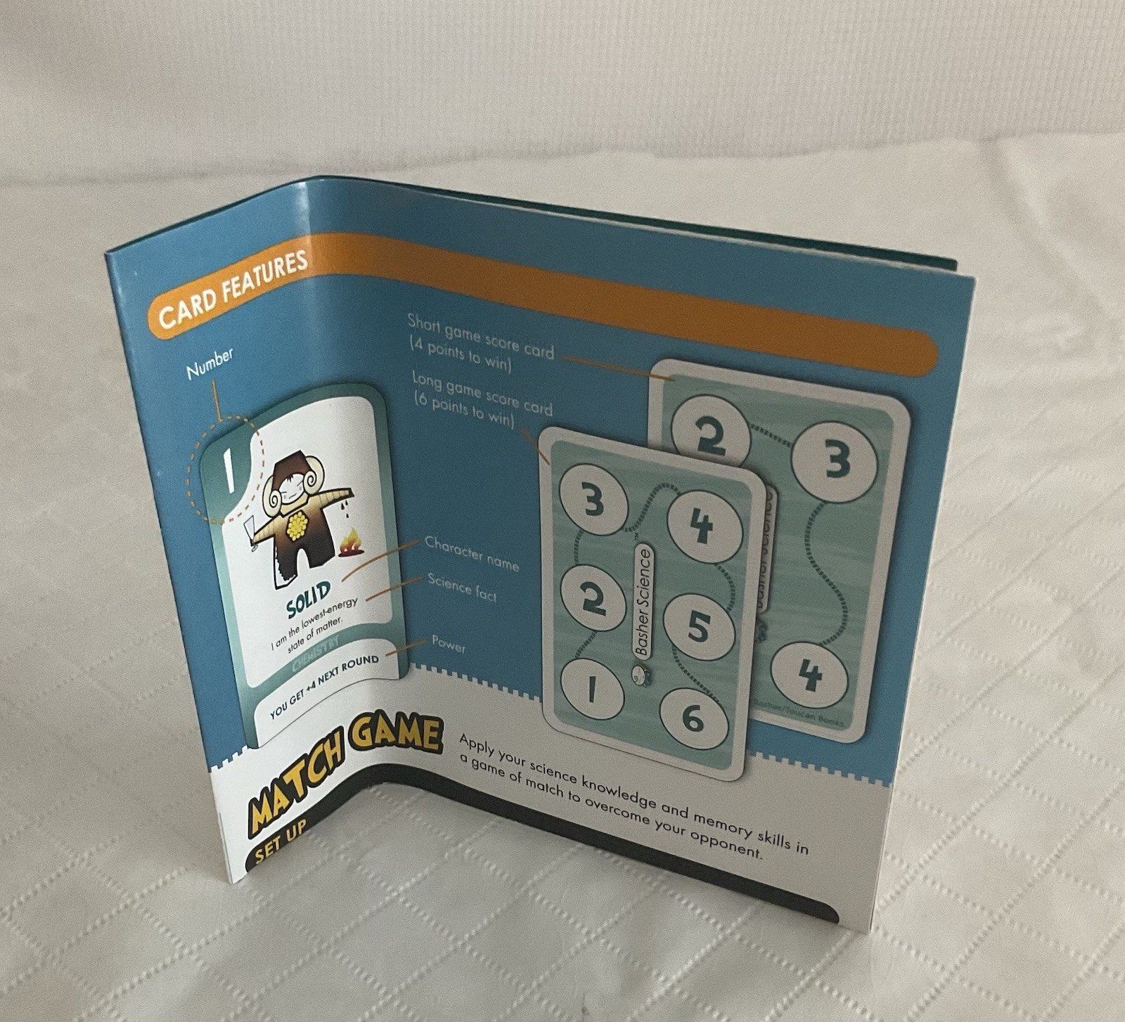 Basher Science Rocks & Minerals Card Game Pyrite Figure 2 In 1 Mattel Open READ