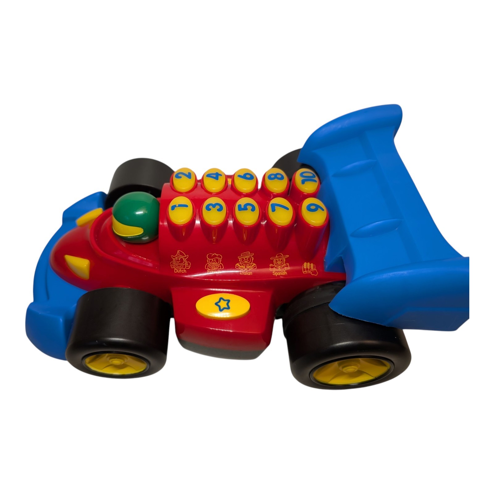 2000 Silverlit Toys 10 Language Numbers Car Sounds & Electronics All Work Great!