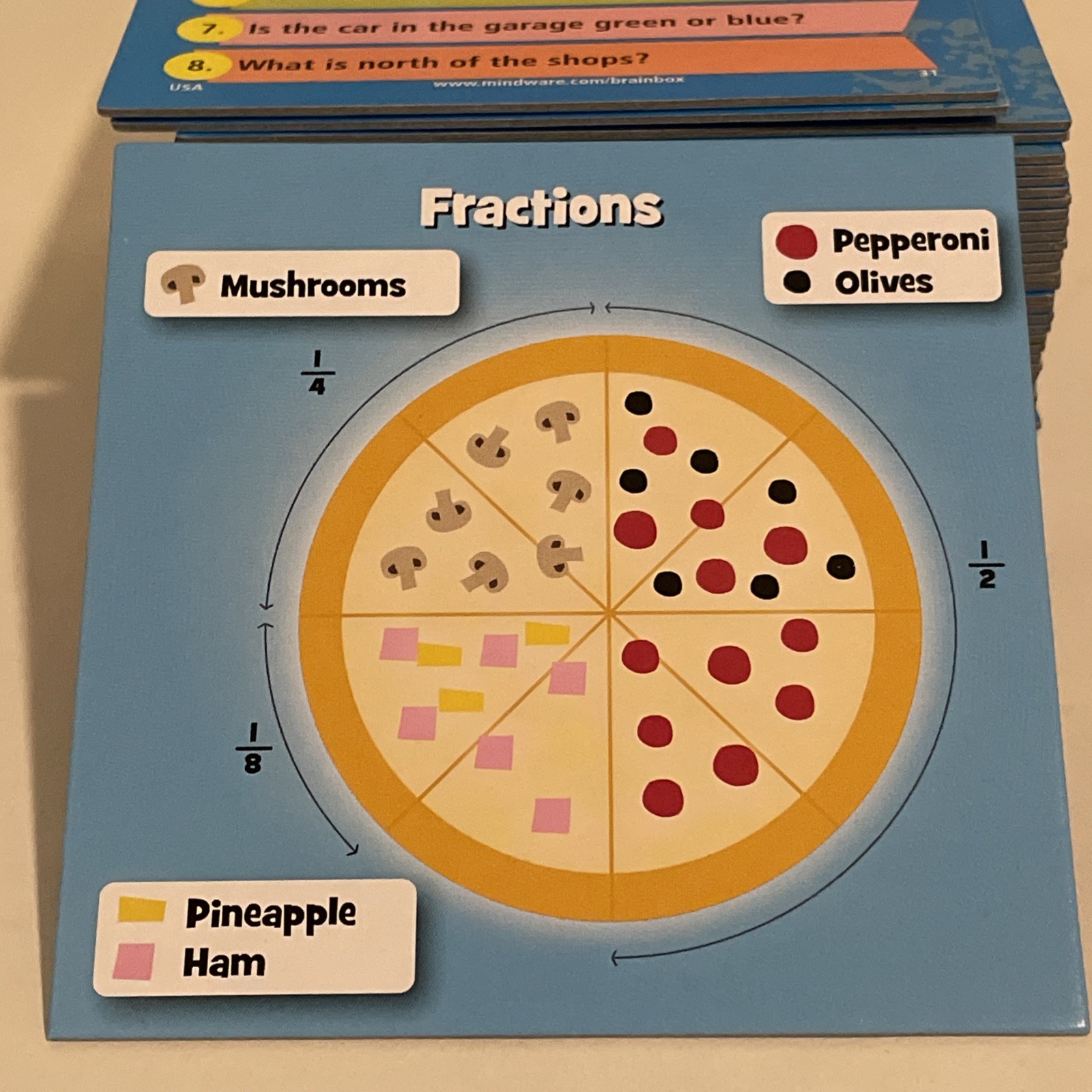 Mindware Brain Box Math age 8+ Replacement Parts