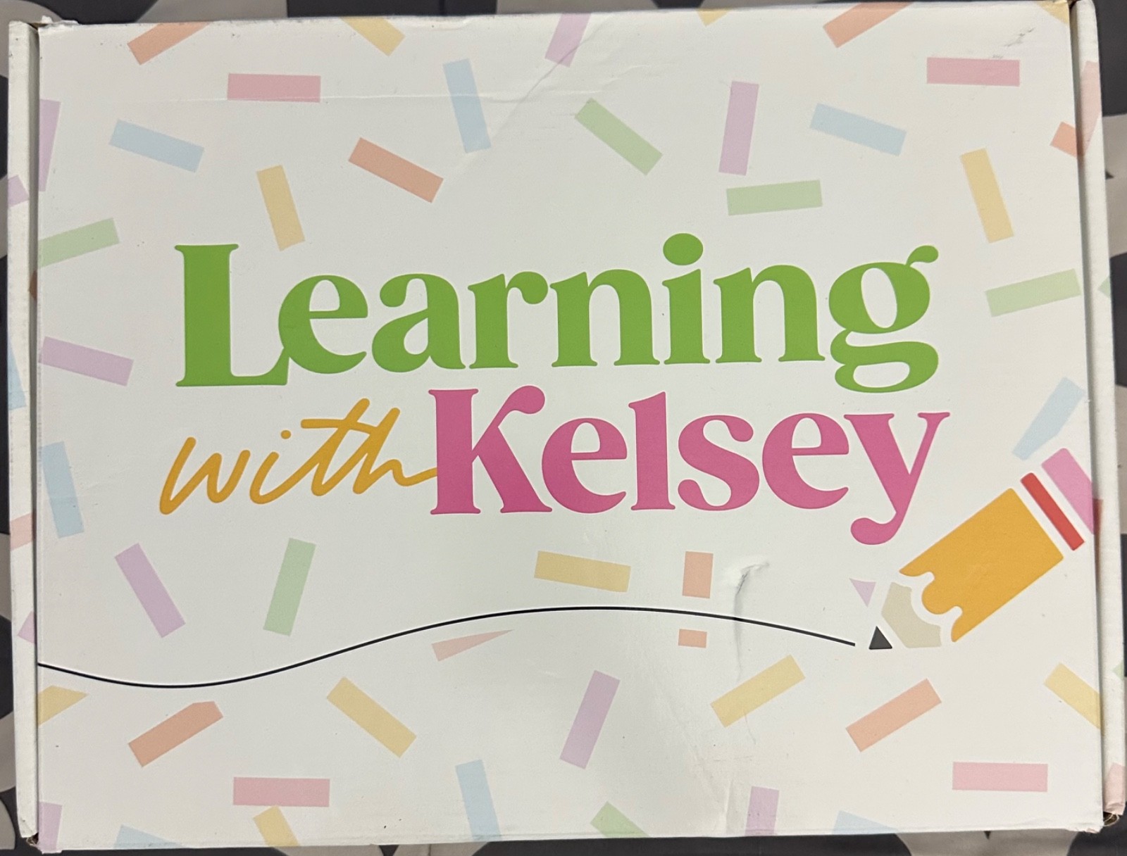 learning With Kelsey November Preschool Box Open Never Used