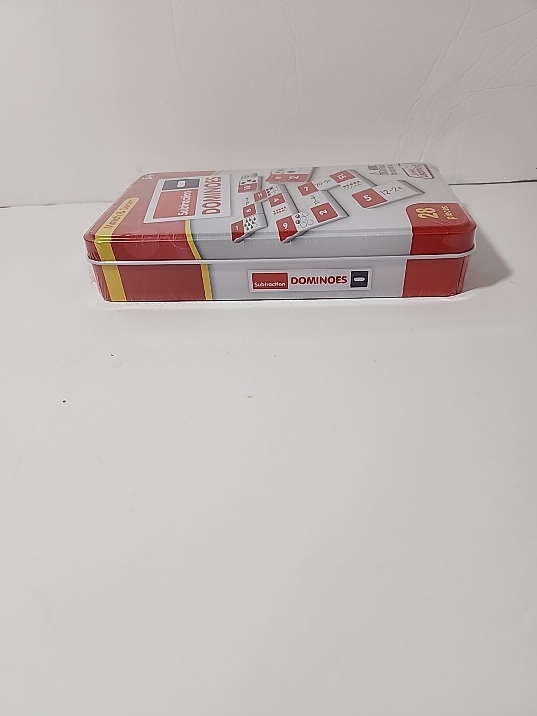 Junior Learning Dominoes Subtraction New In Metal Box