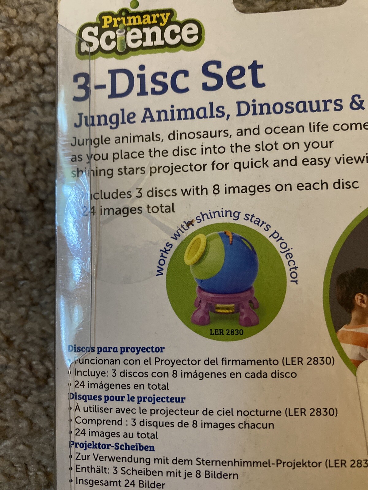 Primary Science 3-Disc Set, For Shining Stars Projector, P2830-DSC