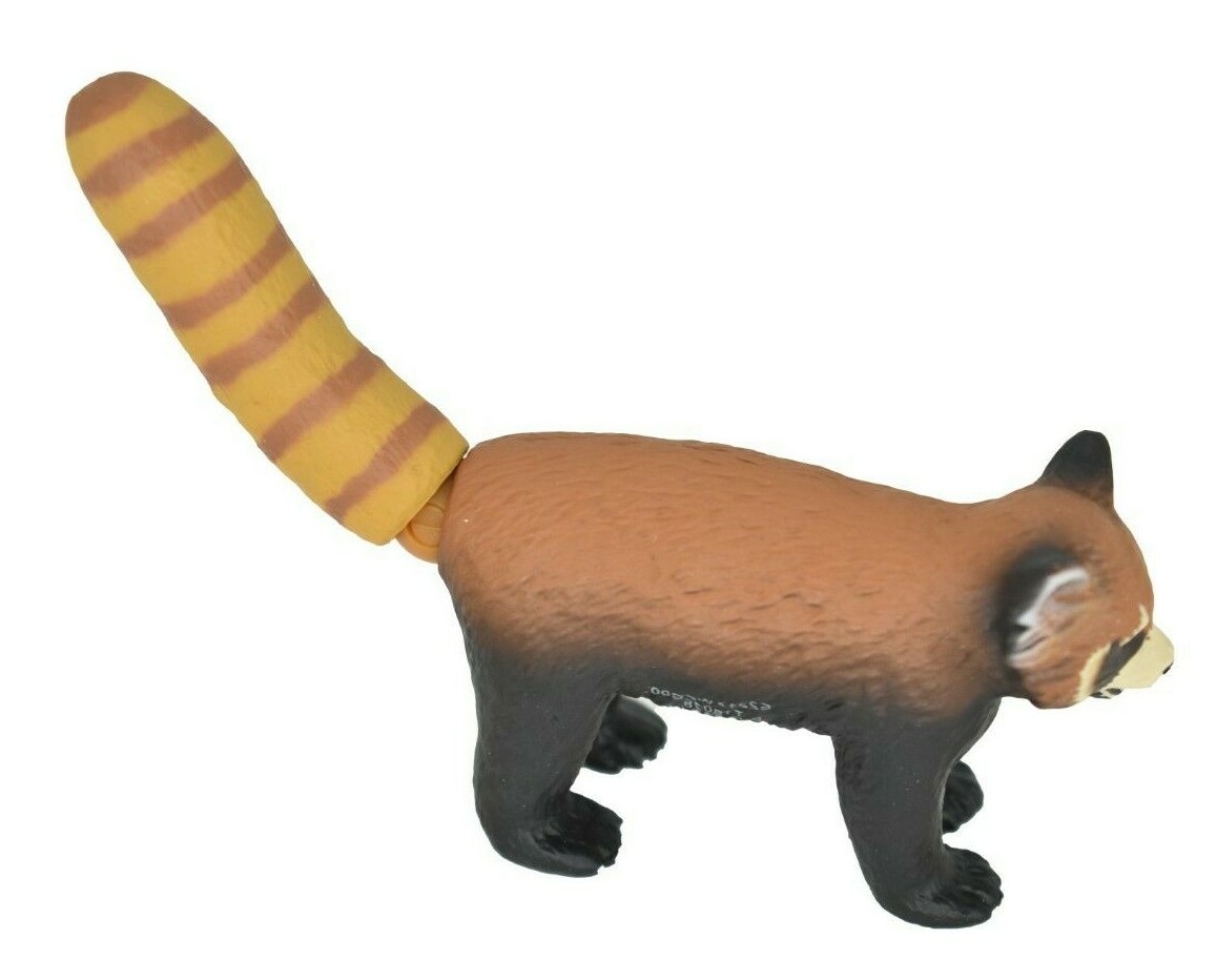 Red Panda Toy Plastic Realistic Replica with Moveable Tail 3.5″ x 1.5″ F093B384