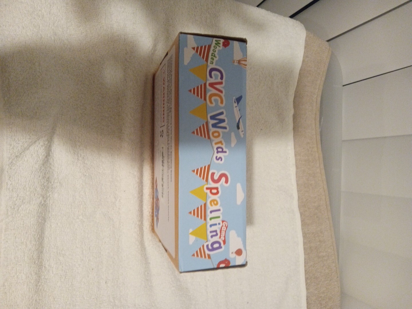 Gojmzo Wooden CVC Words Spelling Game Pre Kindergarten and Kindergarten.