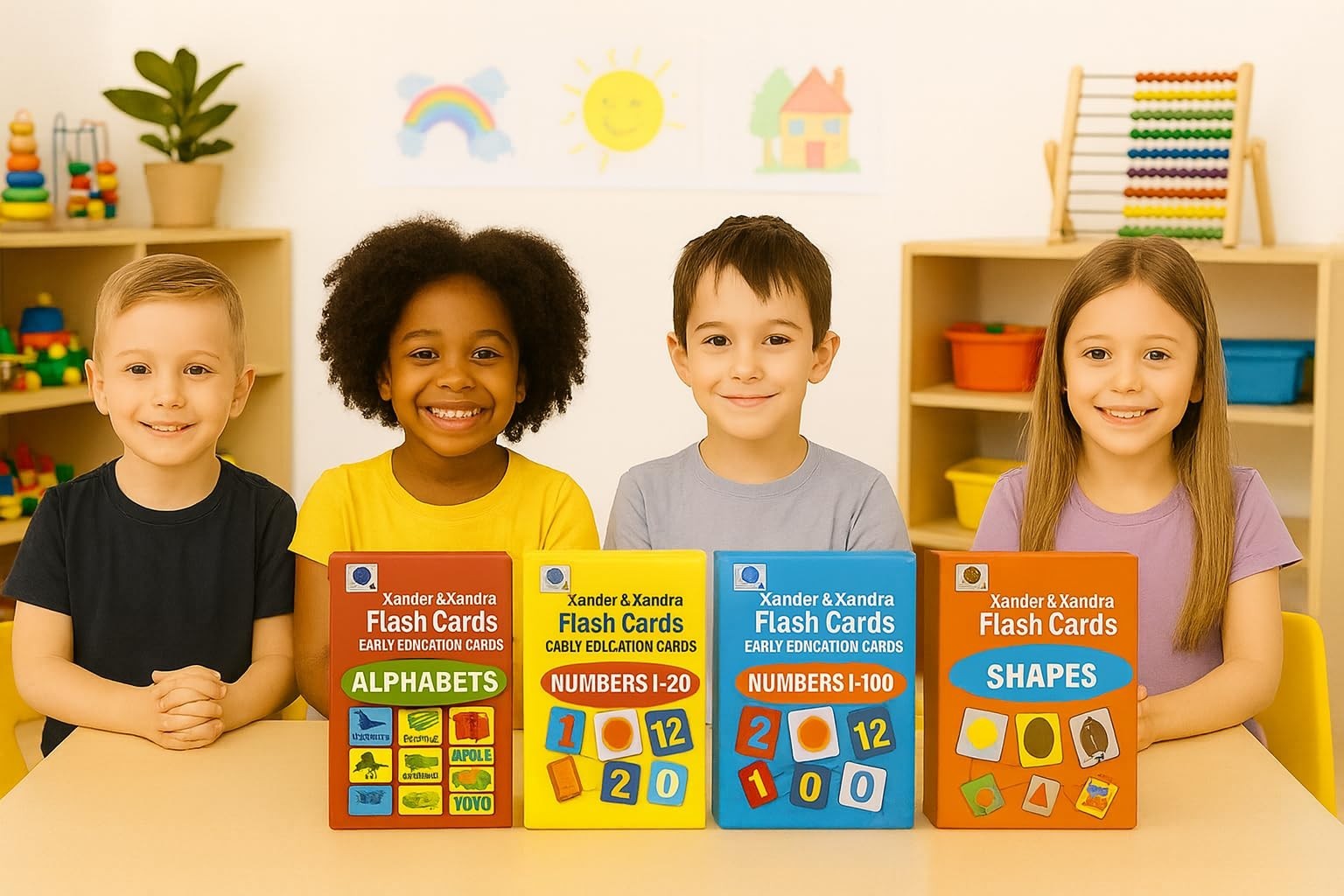 Durable Number Flash Cards for Toddlers – Learn Counting 1-100 | Preschool Games