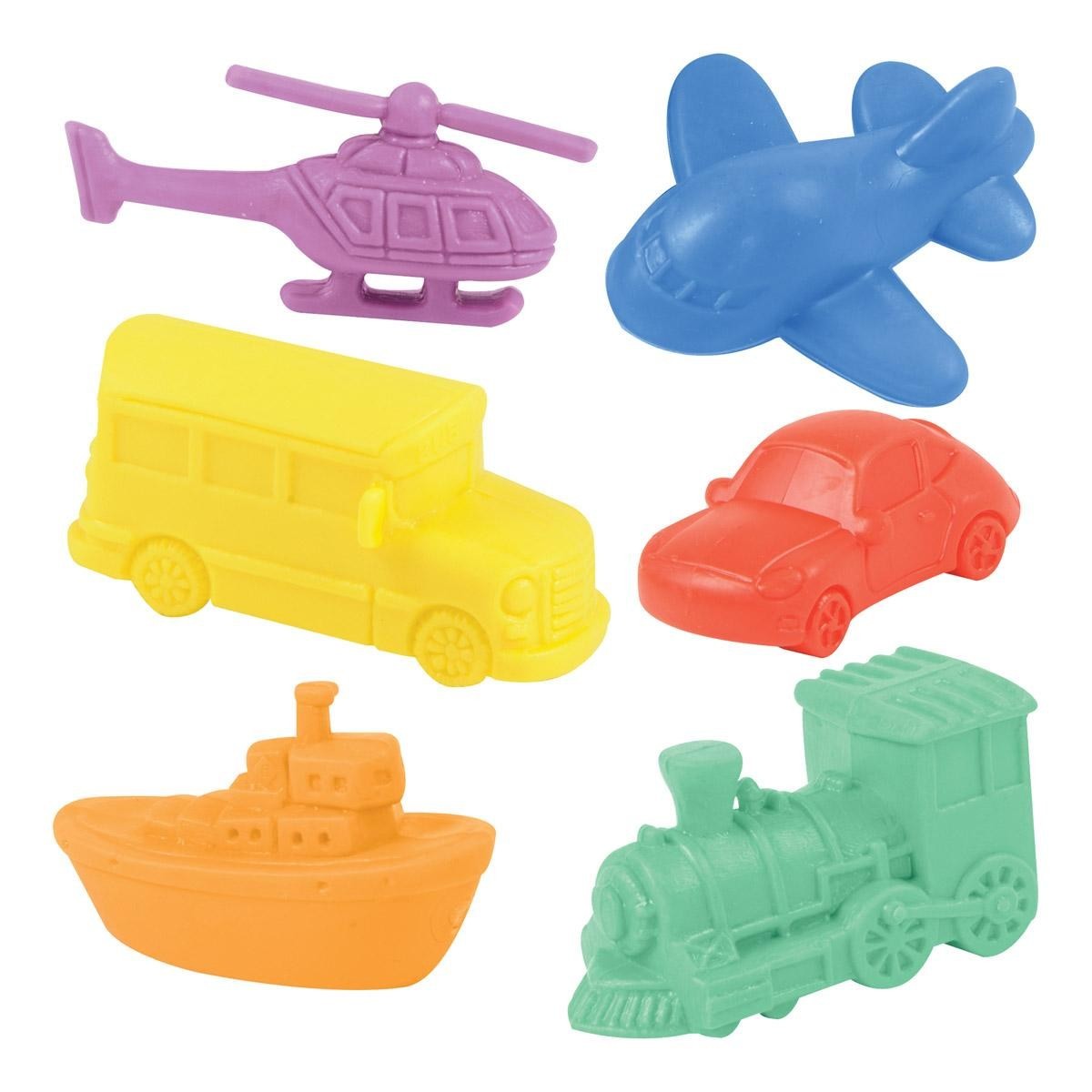 Kaplan Early Learning Transportation Counters – 2 Sets with Containers
