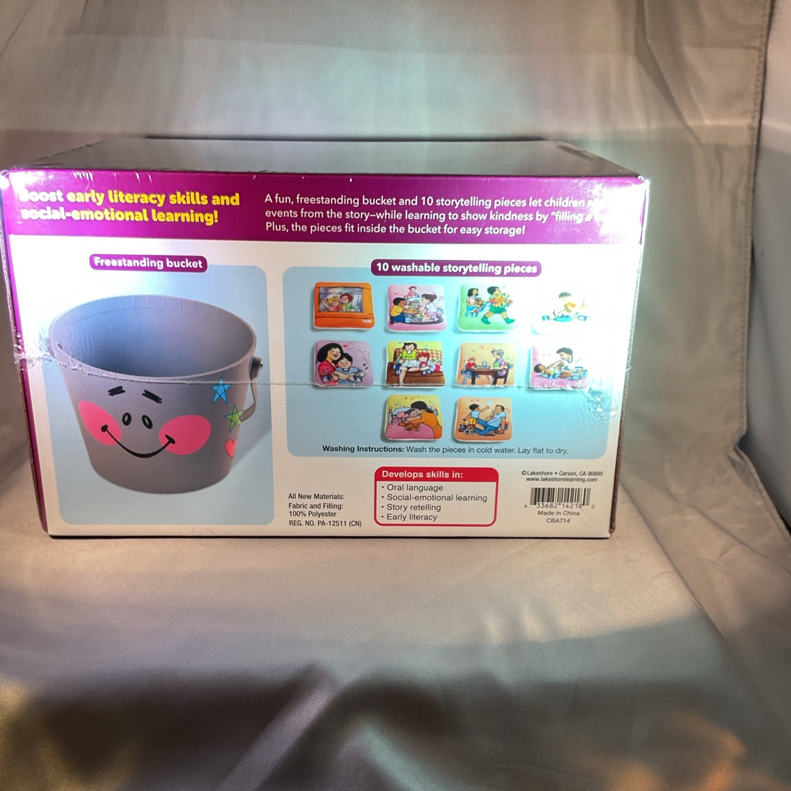 Lakeshore Fill a Bucket Social-Emotional Storytelling Kit PP52511 10pc Guide