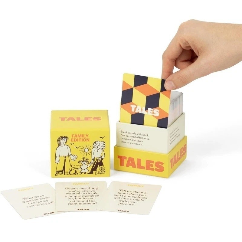 Tales Conversation Starter Cards Card Game For Family/Couples Edition 1~2pcs US
