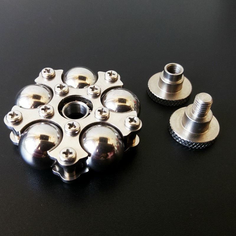 Ferries Wheel decoration Stainless Steel Fidget Hand Spinner Finger EDC Toy DIY