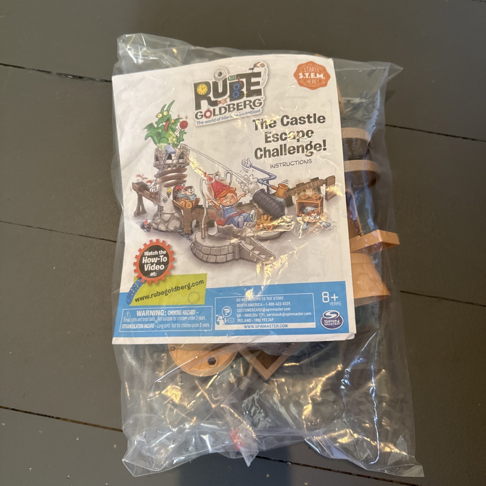 Wonderology Rube Goldberg The Castle Escape Challenge S.T.E.M. STEM no box