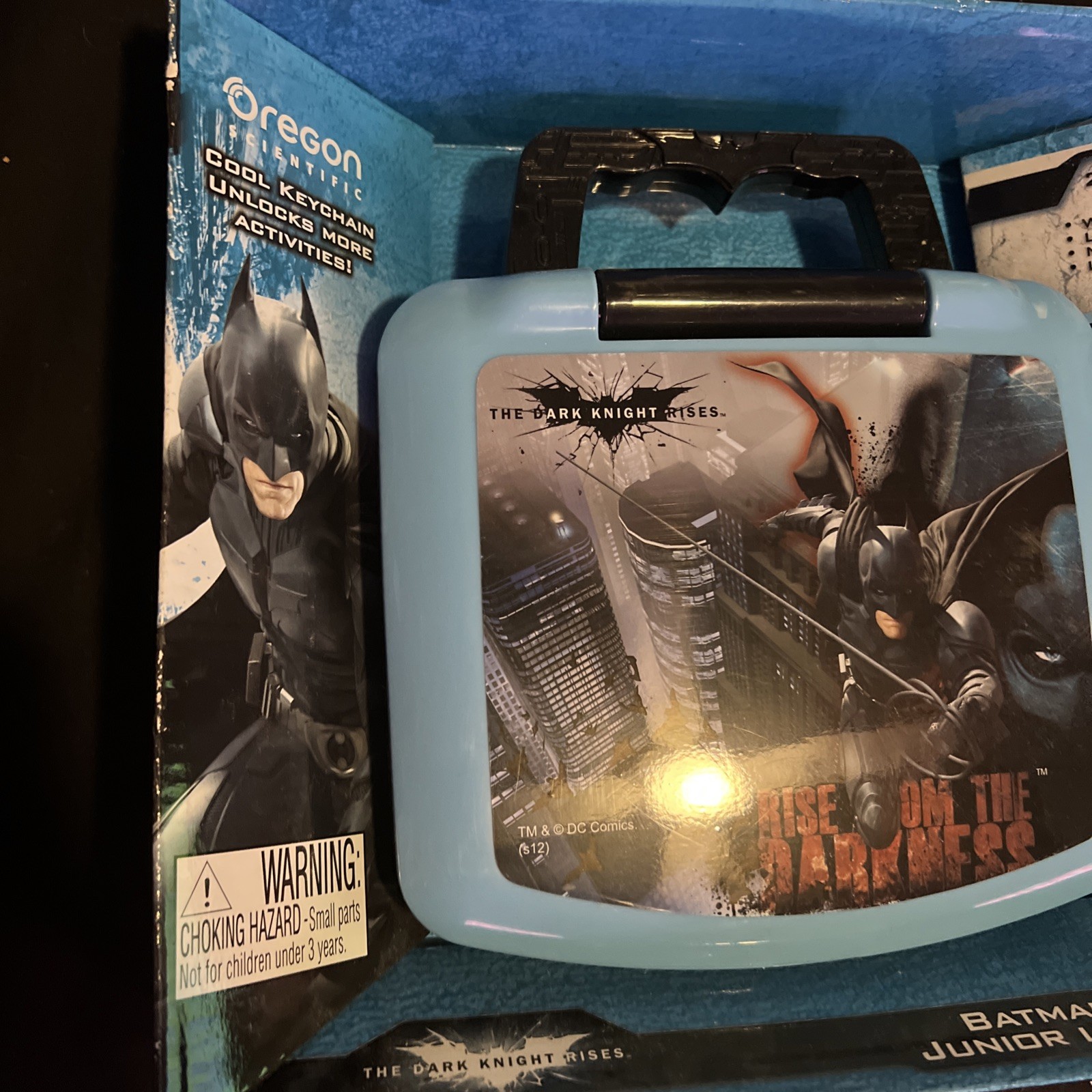 Batman The Dark Knight Rises learning letters laptop New Oregon Scientific