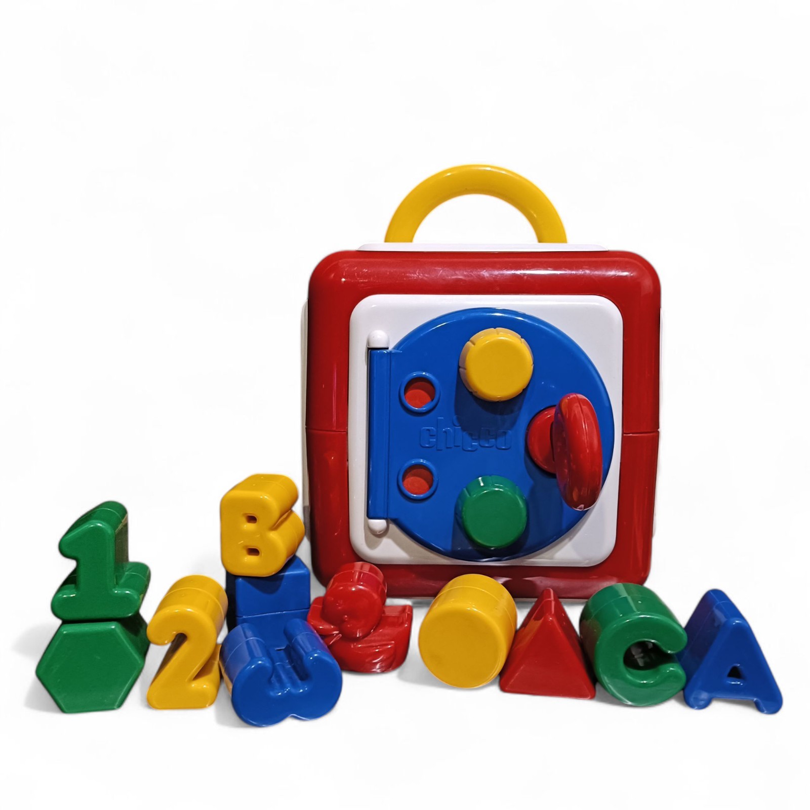 Baby Einstein baby Shape Sorter Vintage 90’s Chicco Baby Sorter Safe With Key