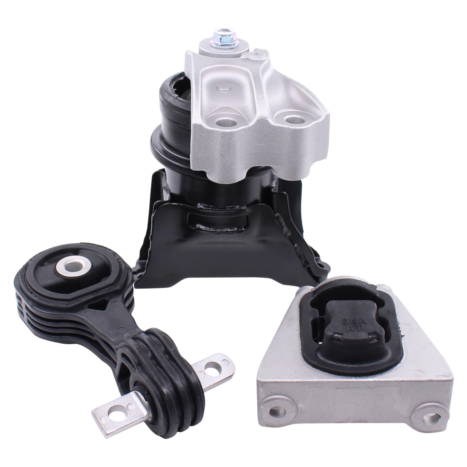 NewYall Engine Motor Mount & Transmission Mount Kit for 2006-2011 Honda Civic