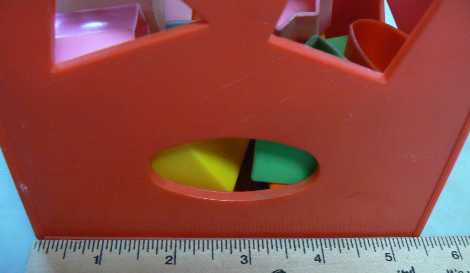 Activity Cube-Child Guidance – w/ 16 Different Shapes & 6 colors to Sort & match