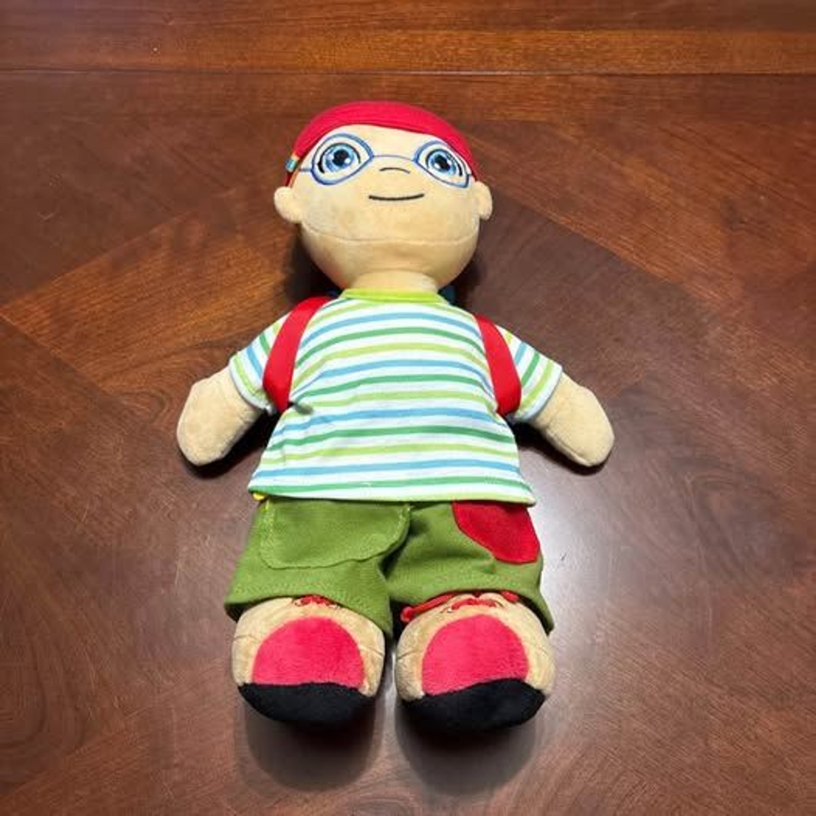 Miniland Educational Multicultural Fastening Doll Boy. Excellent Condition