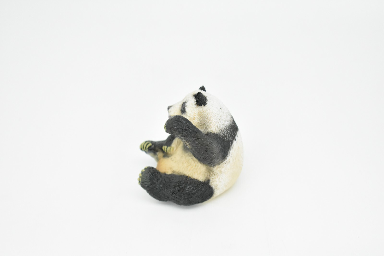 Panda Bear Toy, Figure Plastic Replica, Hand Painted 2 1/2 ” CWG168 BB40
