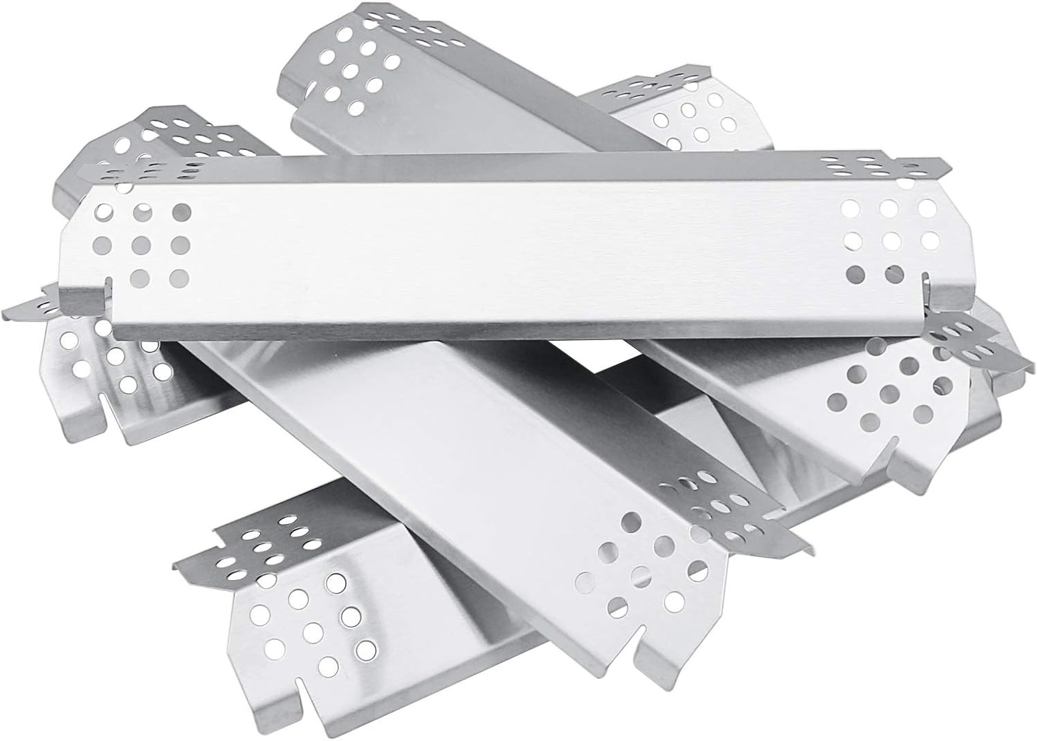 Uniflasy Heat Plates for Home Depot Nexgrill 720-0830H, 5 Burner 720-0888, 74/80
