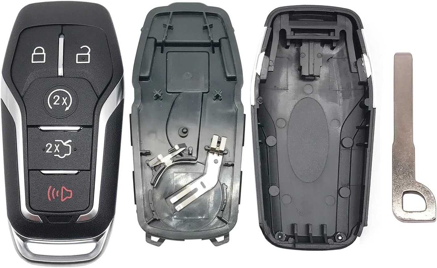 Key Fob Shell Case for Ford F150 Mustang Fusion Explorer Edge Lincoln MKC MKX