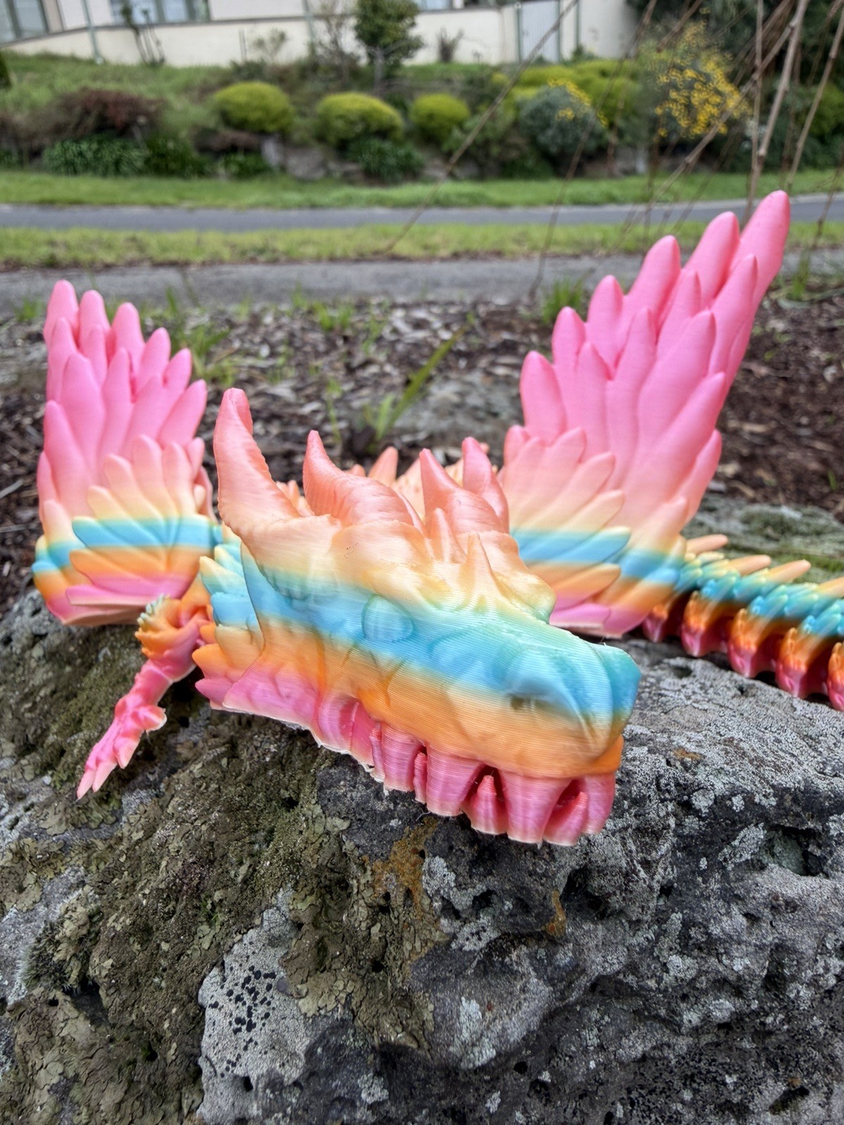 Rainbow Dragon Articulated