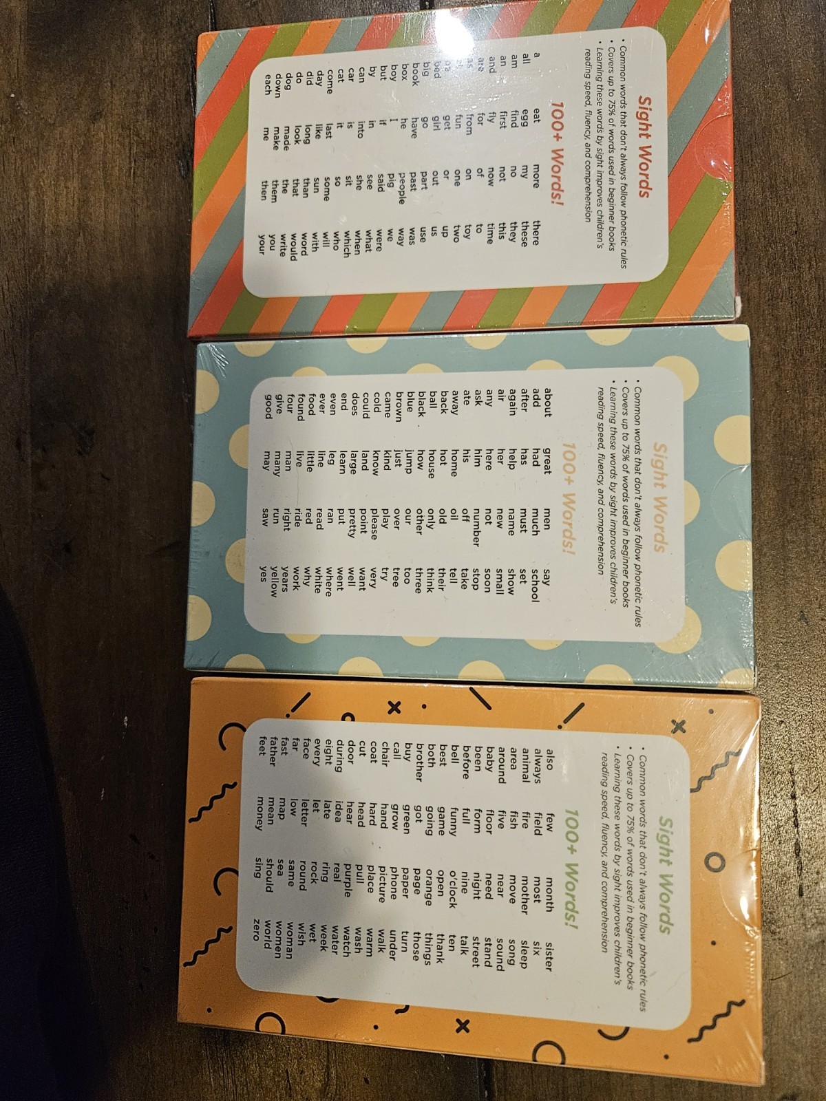 Think Tank Scholar: Sight Words Flashcards Box Set (PreK – 1st Grade)
