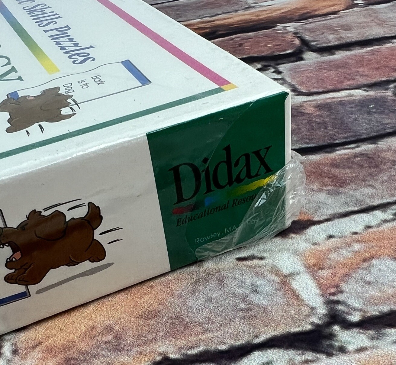 New Didax Basic Skills Puzzles Analogies Educational Resource 60 Piece