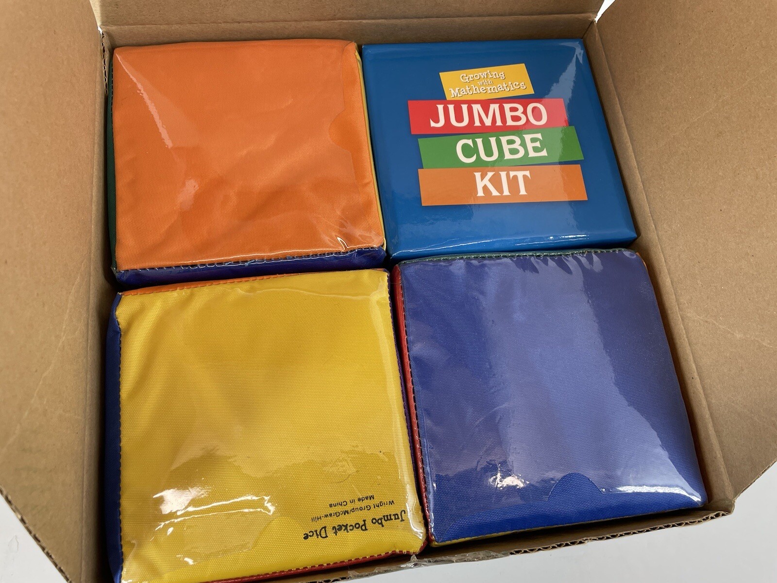 McGraw Hill 2nd Grade MathemAtics Jumbo Cube Kit Toy Educational Game