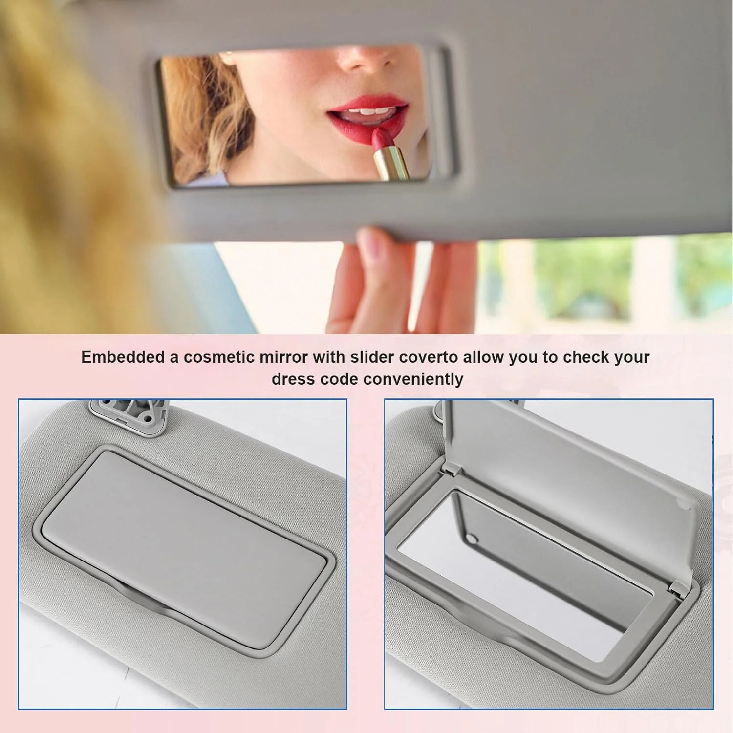Left Driver Side Sun Visor w/o Light Compatible with Nissan Sentra 2013 2014 201