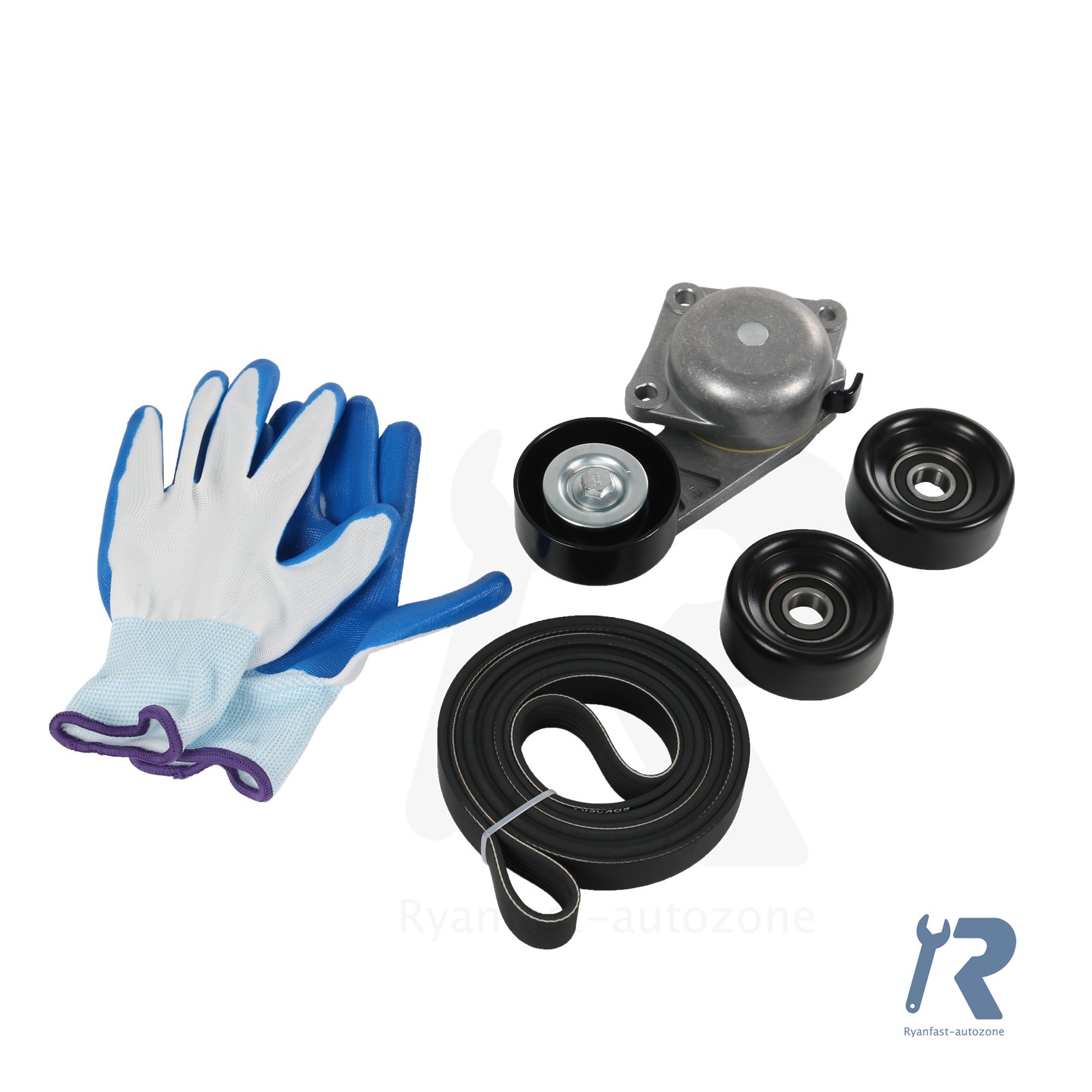 NEW Engine Serpentine Belt Drive Kit Compatible with Ford F-250 Super Duty