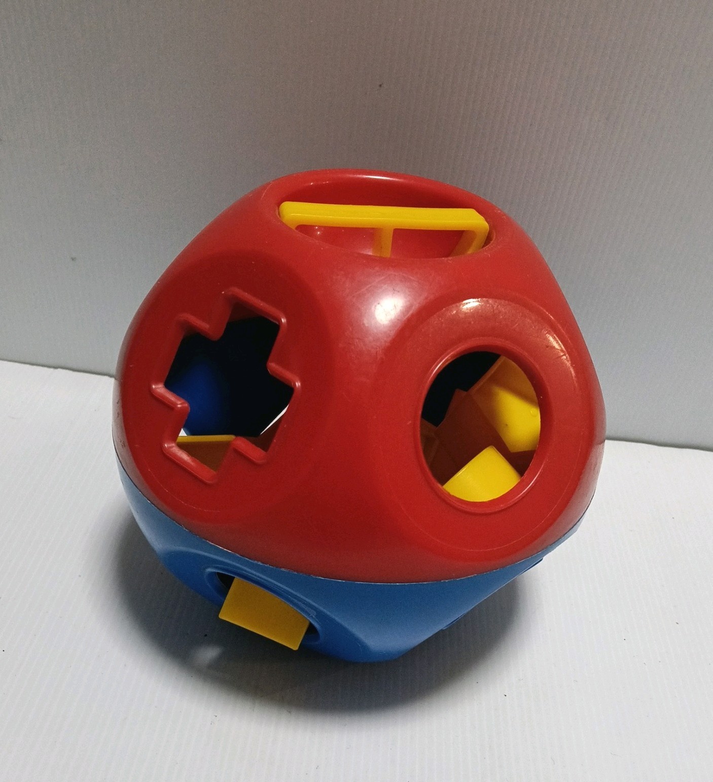 Vintage Tupperware Shape-O Ball Complete With All 10 Shapes Retro Toy 1990’s